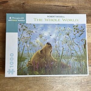 Pomegranate 1000 Piece Puzzle – The Whole World by Robert Bissell